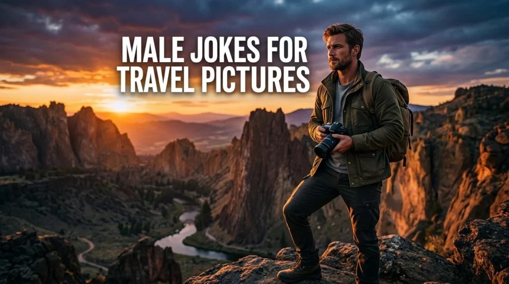 male jokes for travel pictures