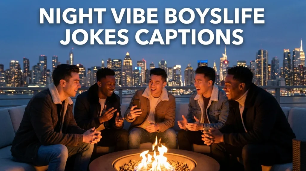 Night Vibe Boyslife Jokes  Captions