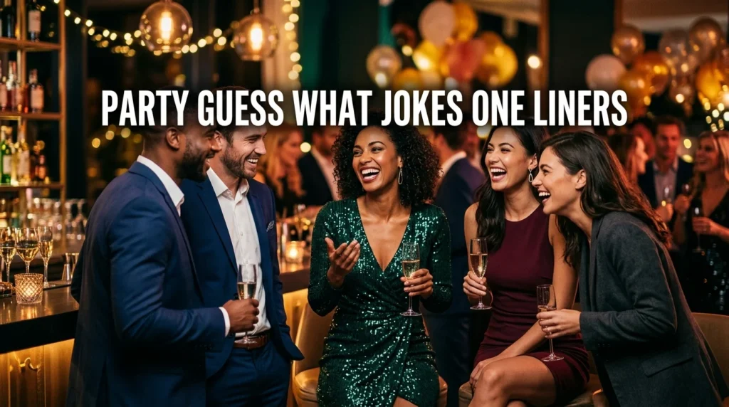 party guess what jokes one liners