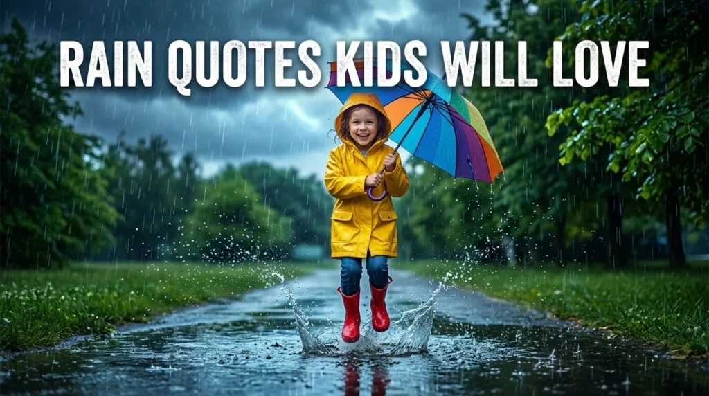 rain quotes kids will love