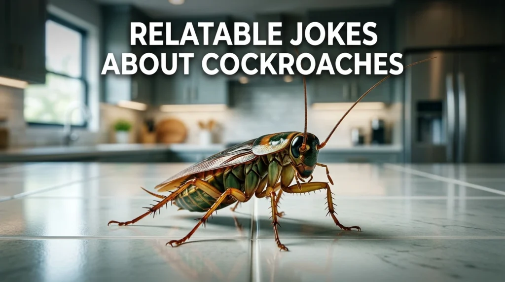 relatable jokes about cockroaches