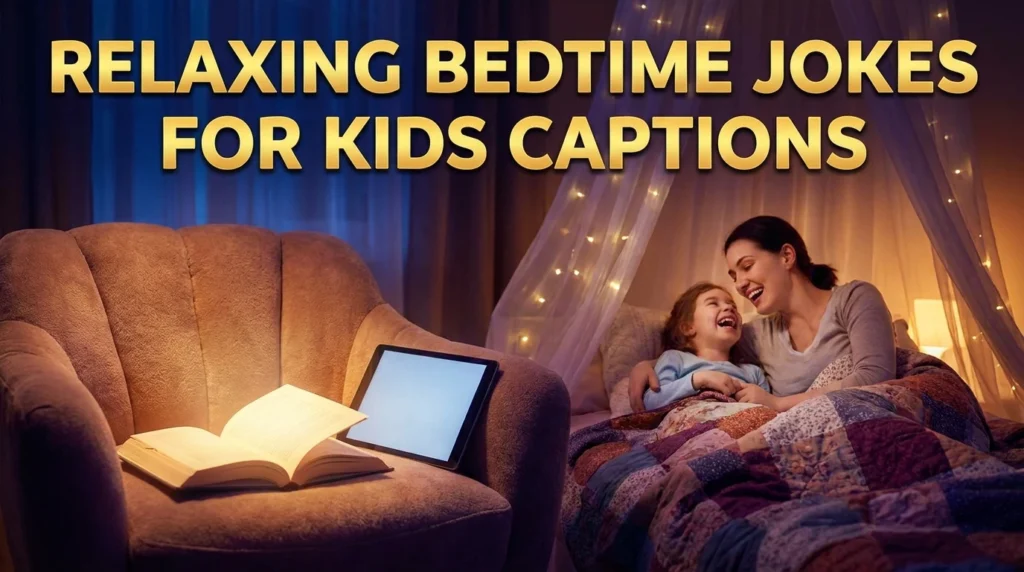 Relaxing Bedtime Jokes For Kids Captions