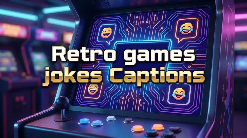 retro games jokes captions