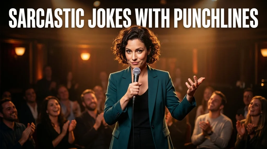 sarcastic jokes with punchlines