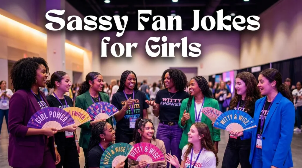 Sassy fan jokes for girls