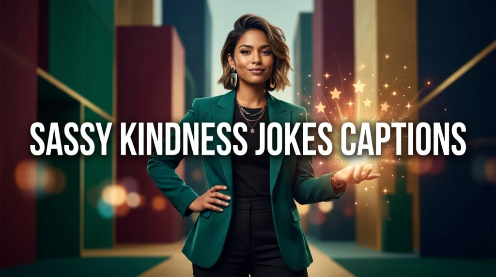 sassy kindness jokes  captions