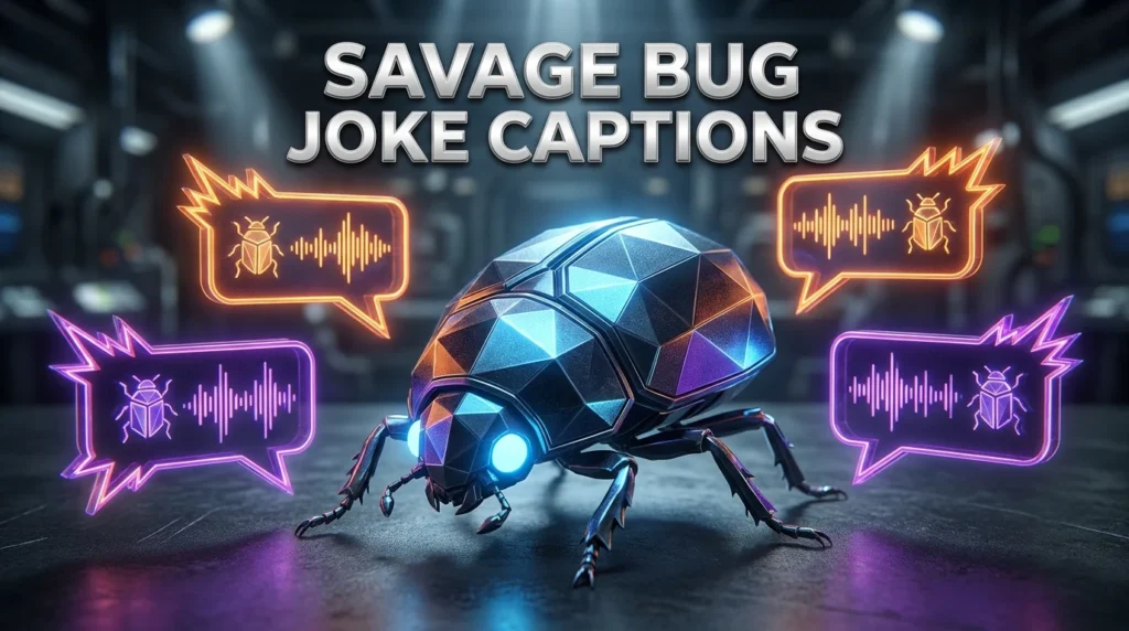 Savage Bug Joke Captions