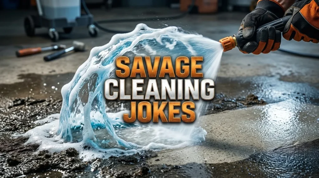 Savage cleaning Jokes