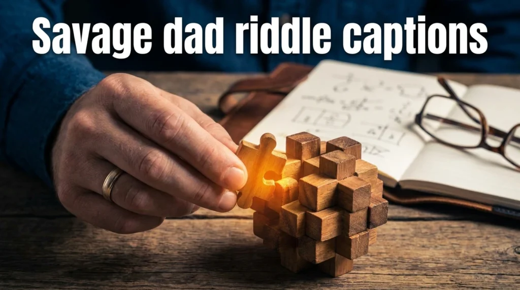 Savage Dad Riddle Captions