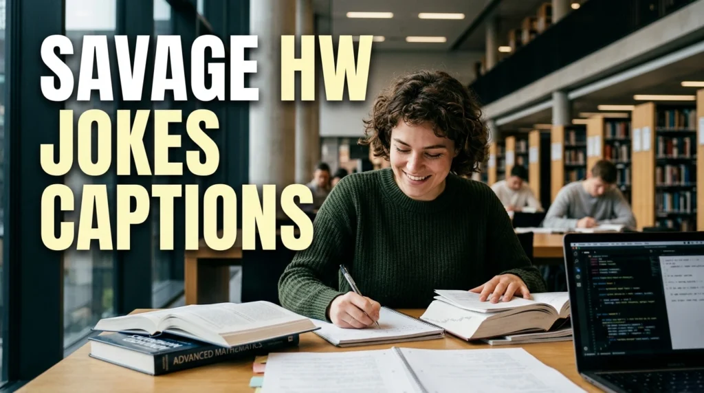 savage hw jokes captions