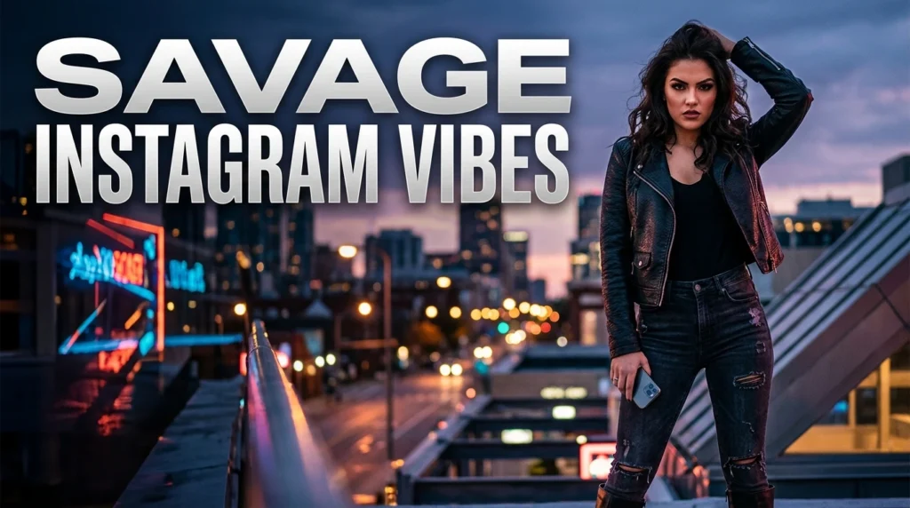 savage instagram vibes