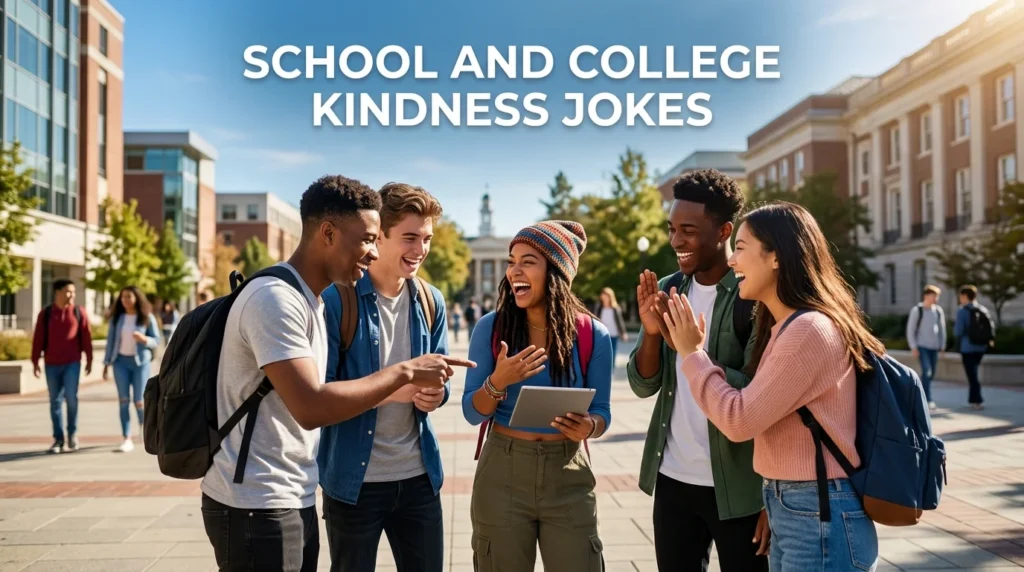 school and collage kindness jokes