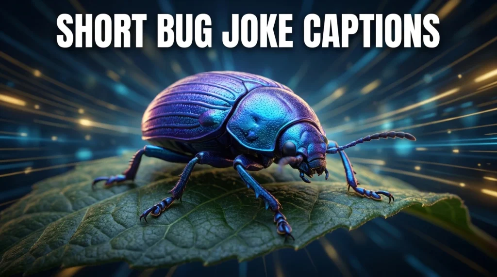 Short Bug Joke Captions