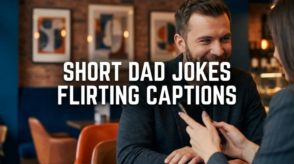 Short Dad Jokes Flirting Captions