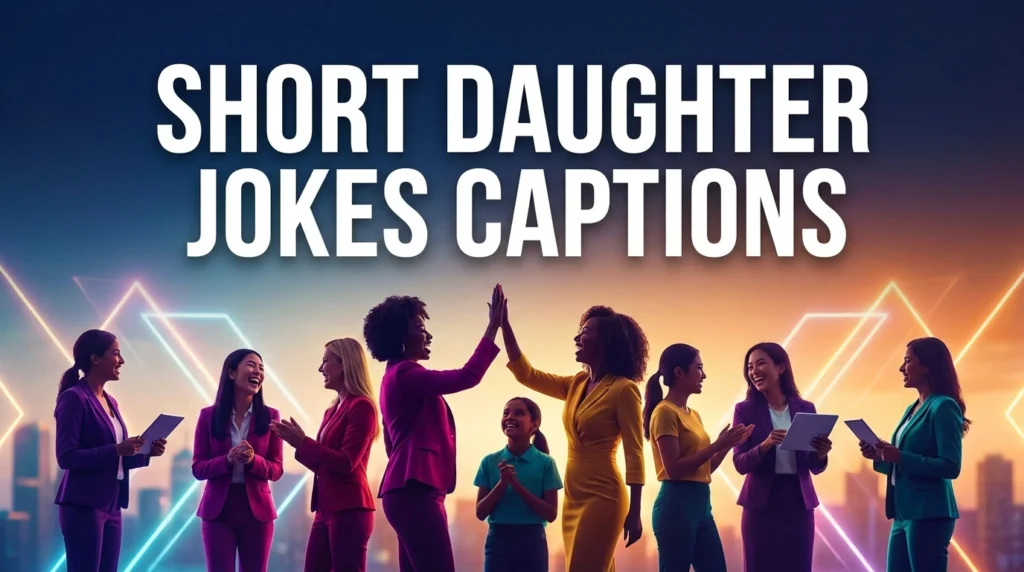 Short Daughter jokes captions