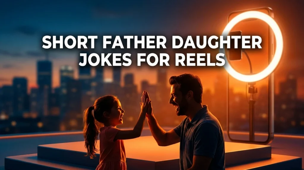 short father daughter jokes for reels