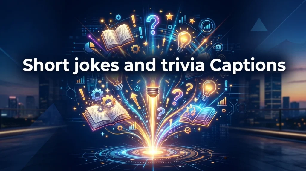 short jokes and trivia captions