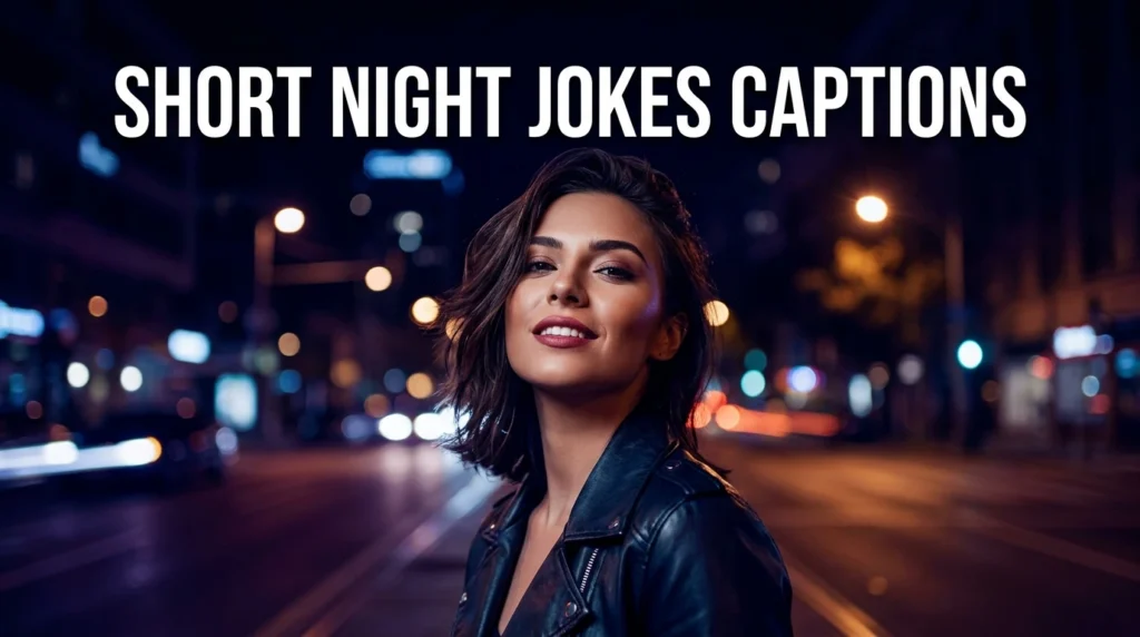 short night jokes captions