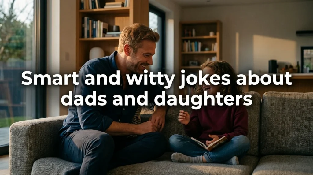 smart and witty jokes about dads and daughter
