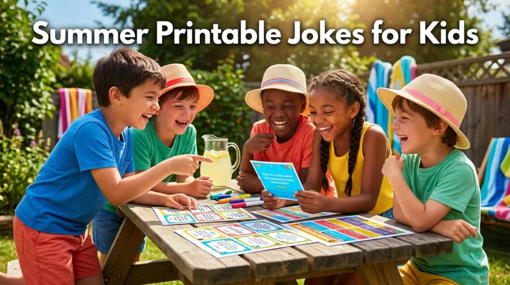 summer printable jokes for kids