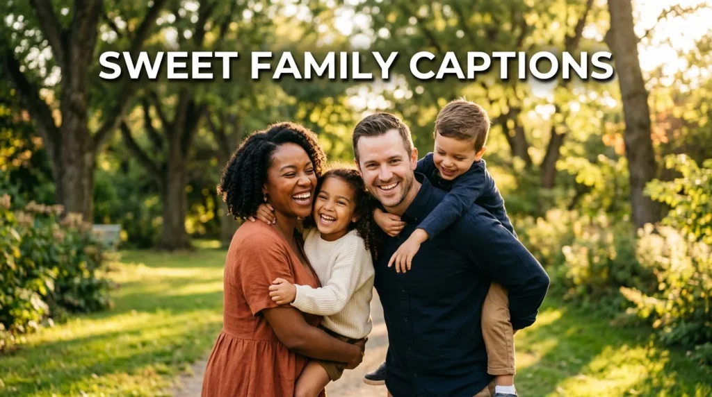sweet family captions