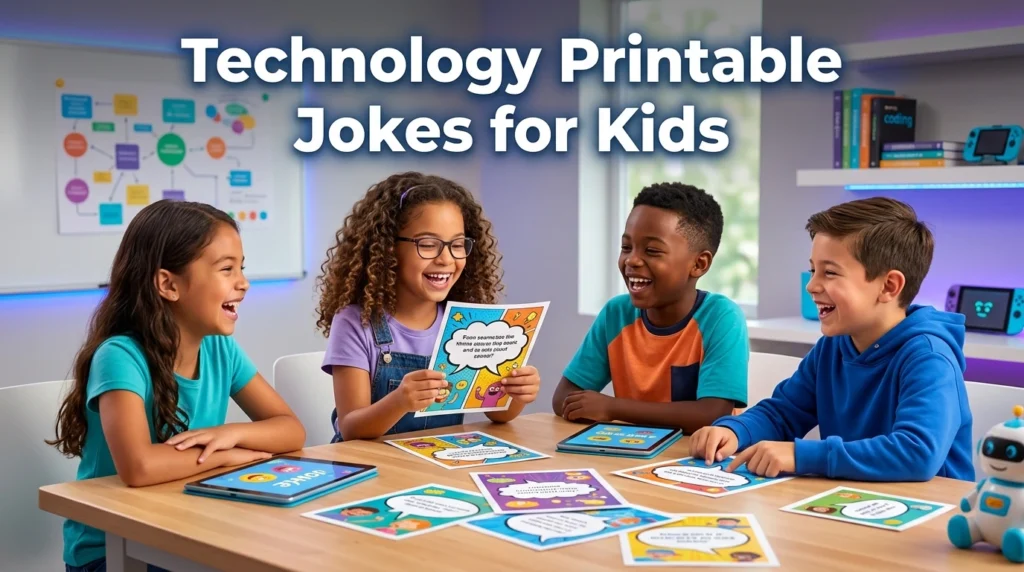 technology printable jokes for kids