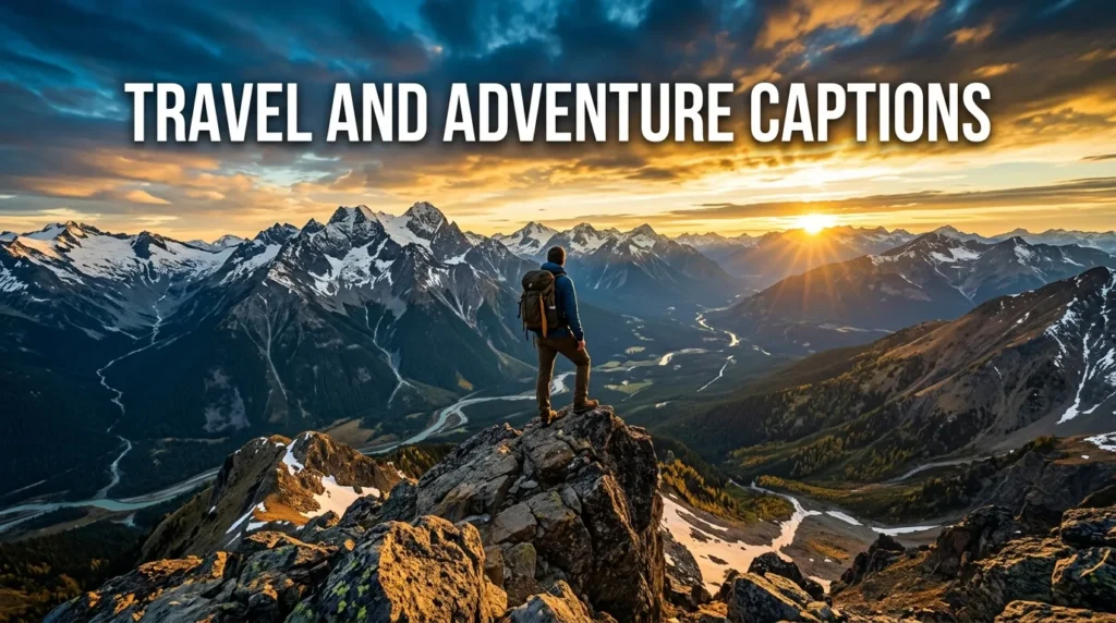 travel and adventure captions