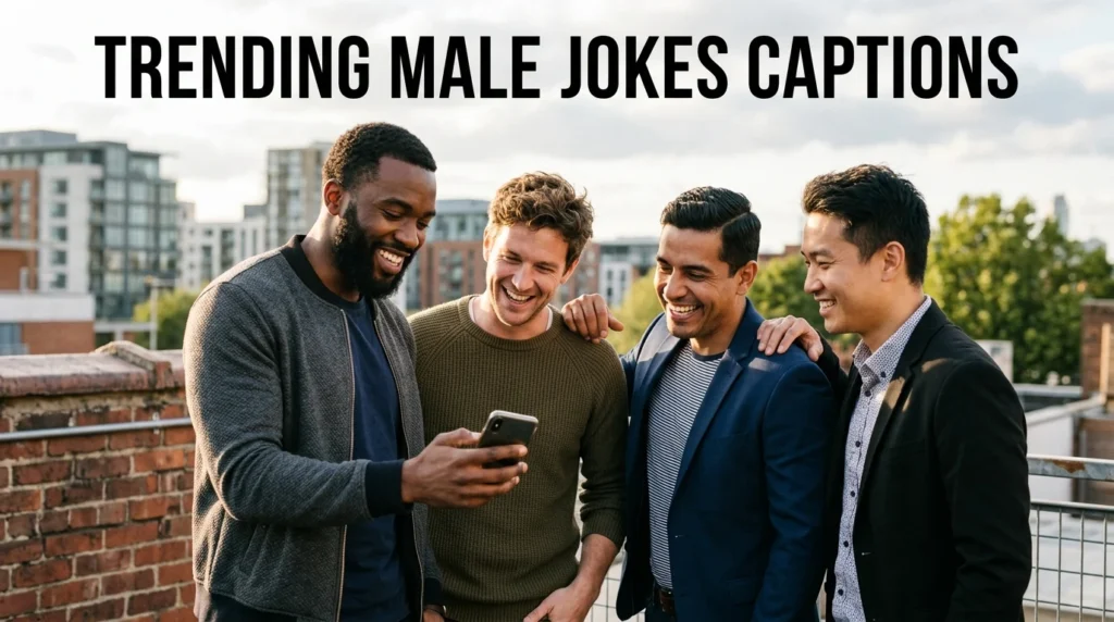 trending male jokes captions