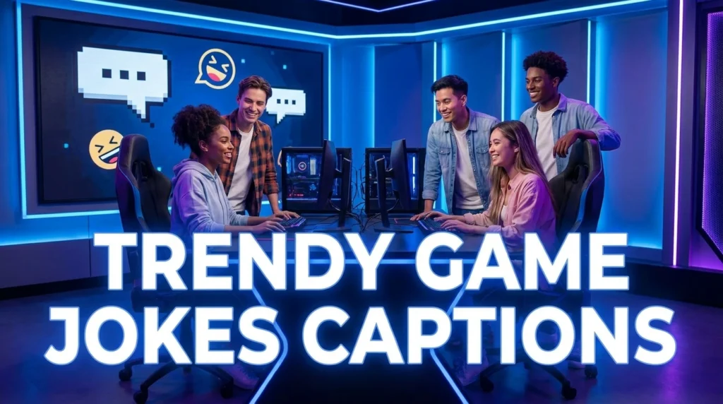 trendy game jokes captions