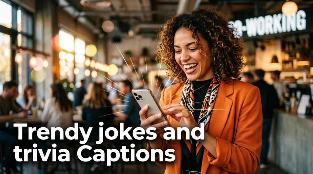 trendy jokes and trivia captions