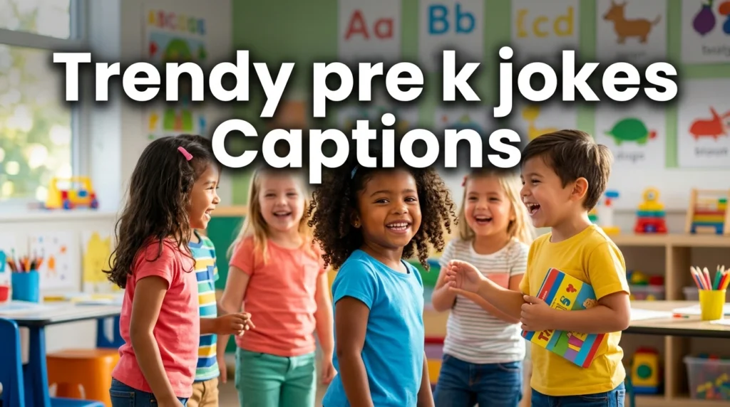trendy pre k jokes captions