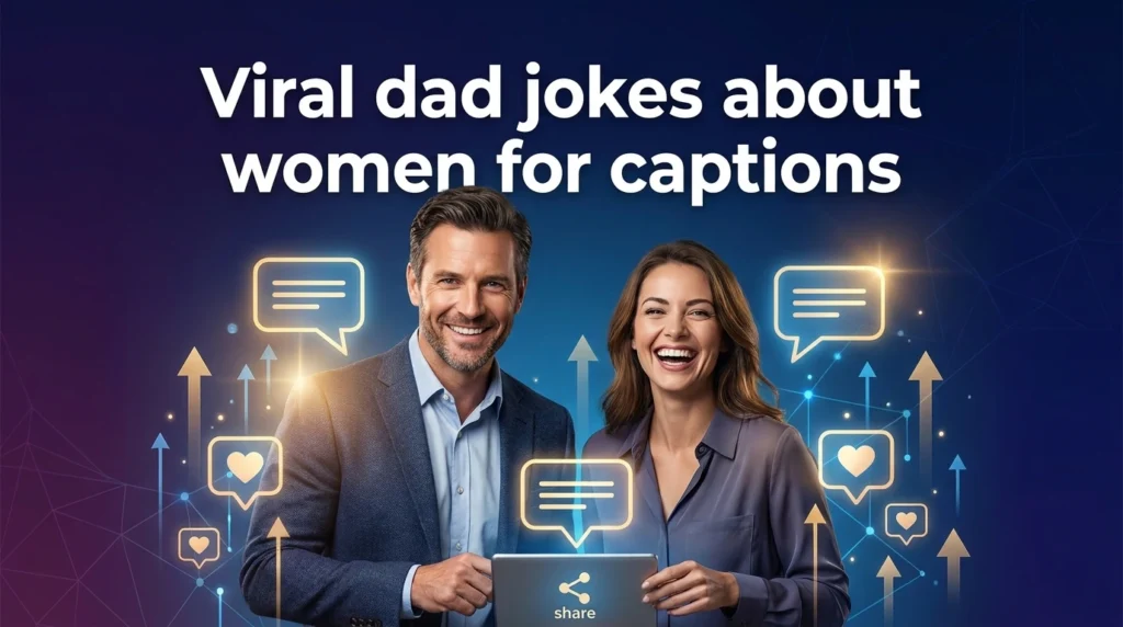 Viral Dad jokes about Women for Captions