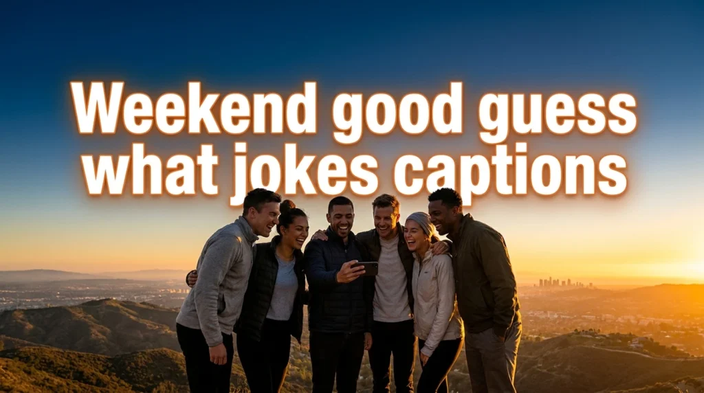 weekend good guess what jokes captions