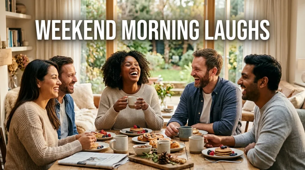 weekend morning laughs