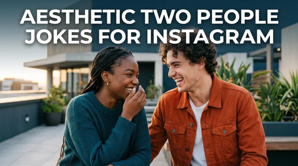 aesthetic two people jokes for instagram