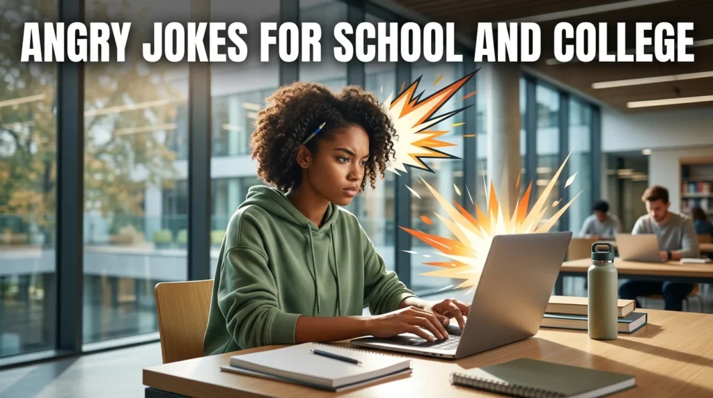 angry jokes for school and collage