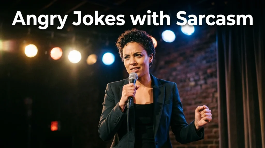 angry jokes with sarcasm