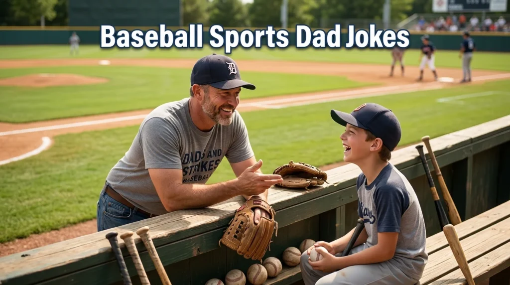 baseball sports dad jokes
