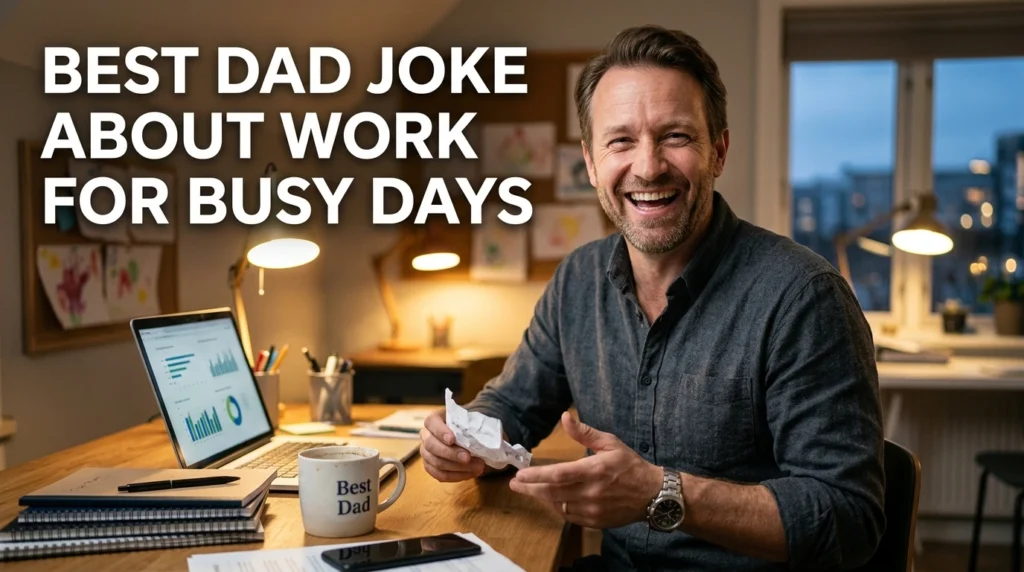  best dad joke about work for busy days