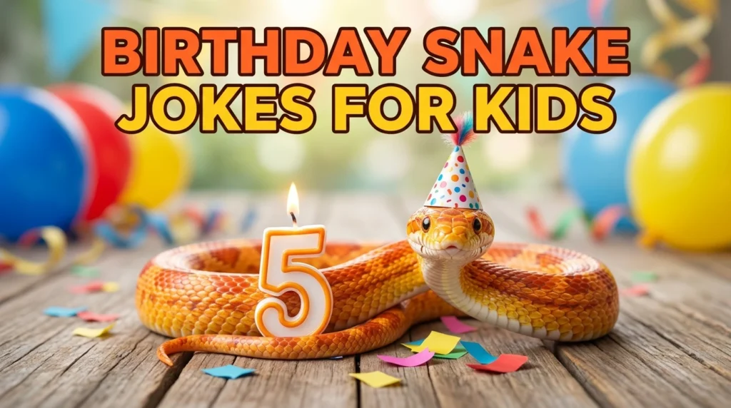 birthday snake jokes for kids