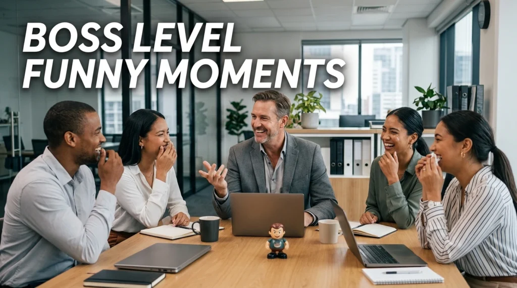 boss level funny moments