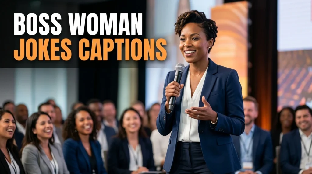 boss woman jokes captions