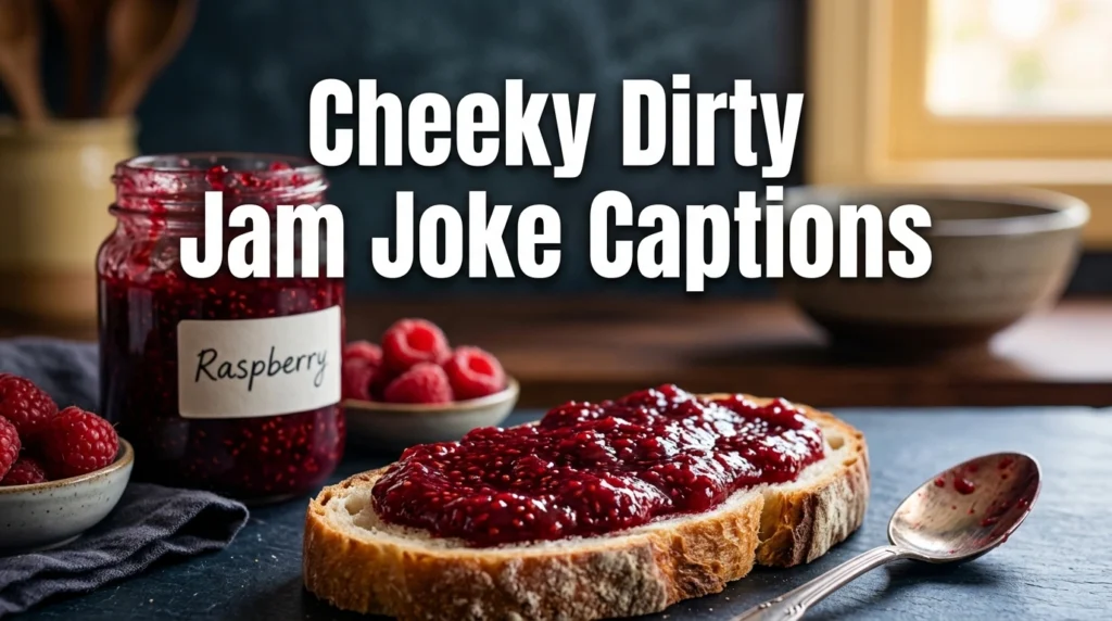 cheeky funny dirty jam joke captions
