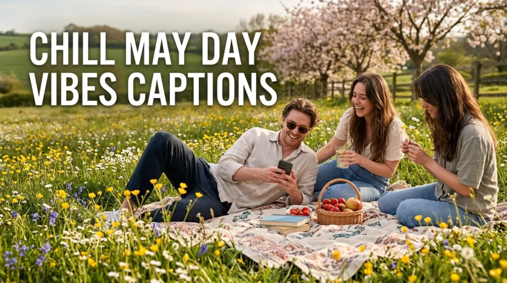 chill may day vibes captions