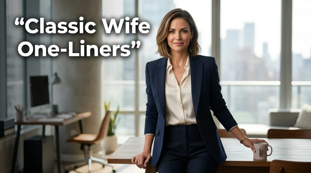 classic wife one liners