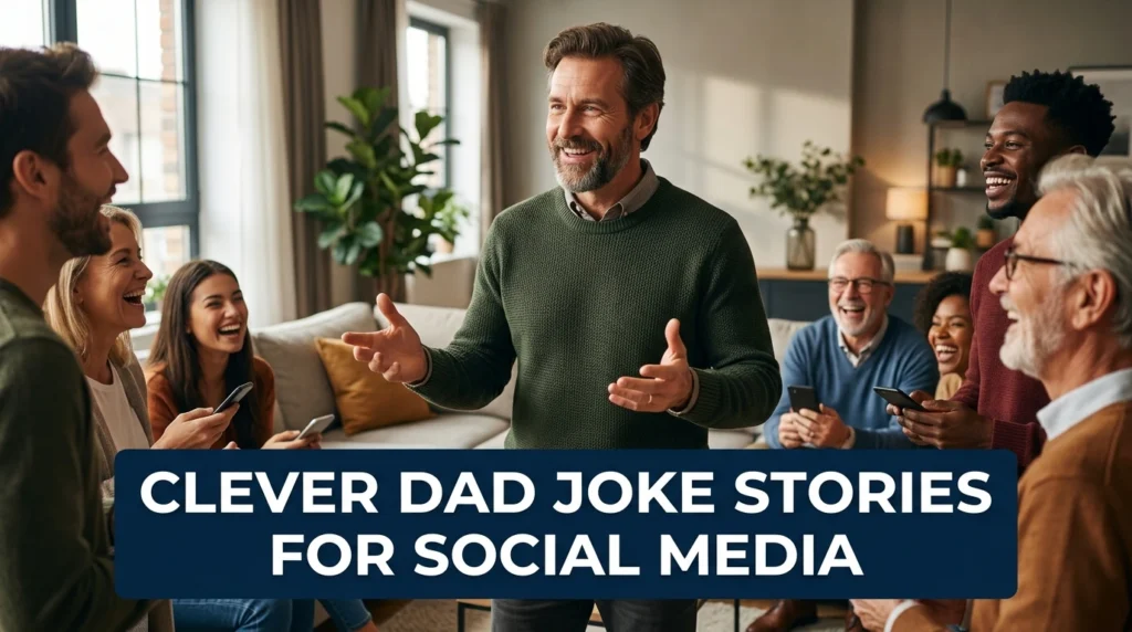  clever dad joke stories for social media