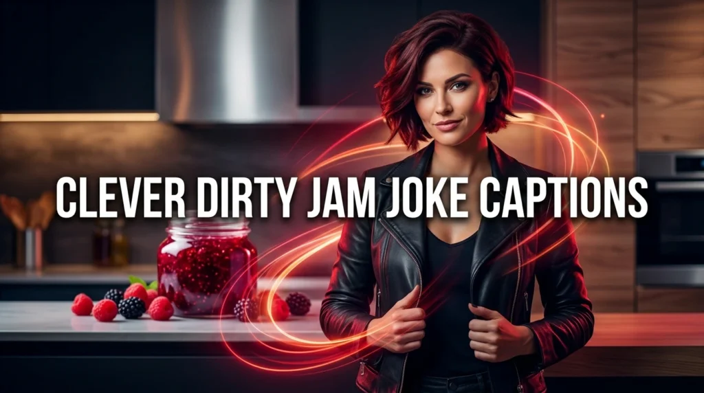clever dirty jam joke captions