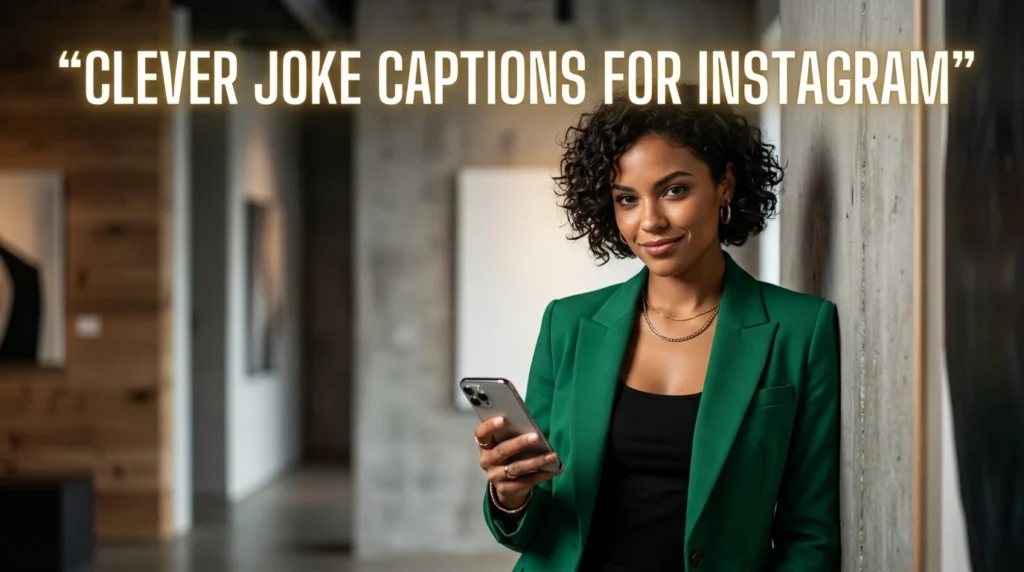 clever joke captions for instagram