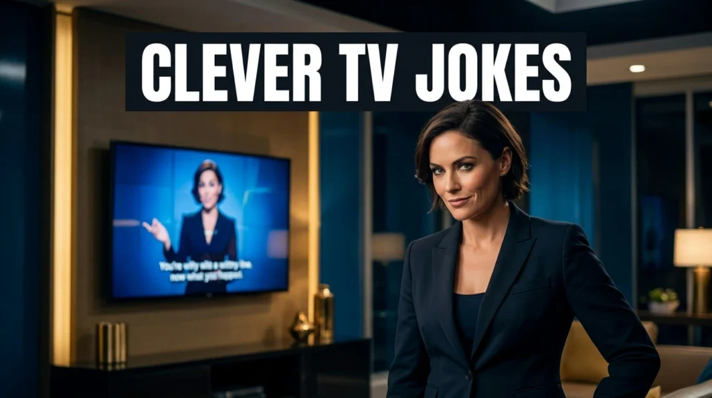 clever tv jokes