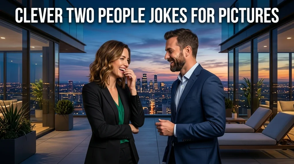 clever two people jokes for pictures